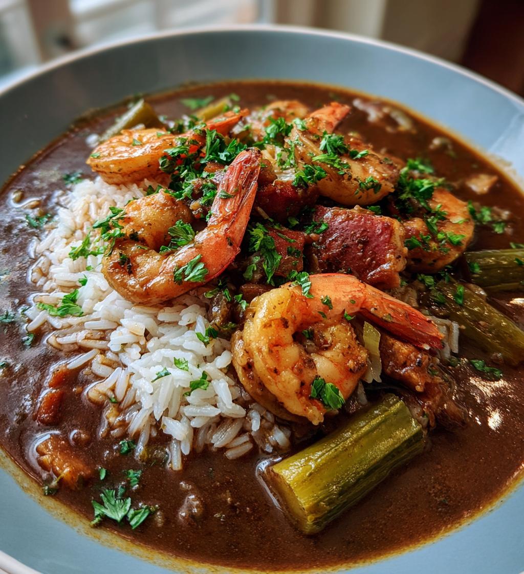 louisiana seafood gumbo recipe - detail 1