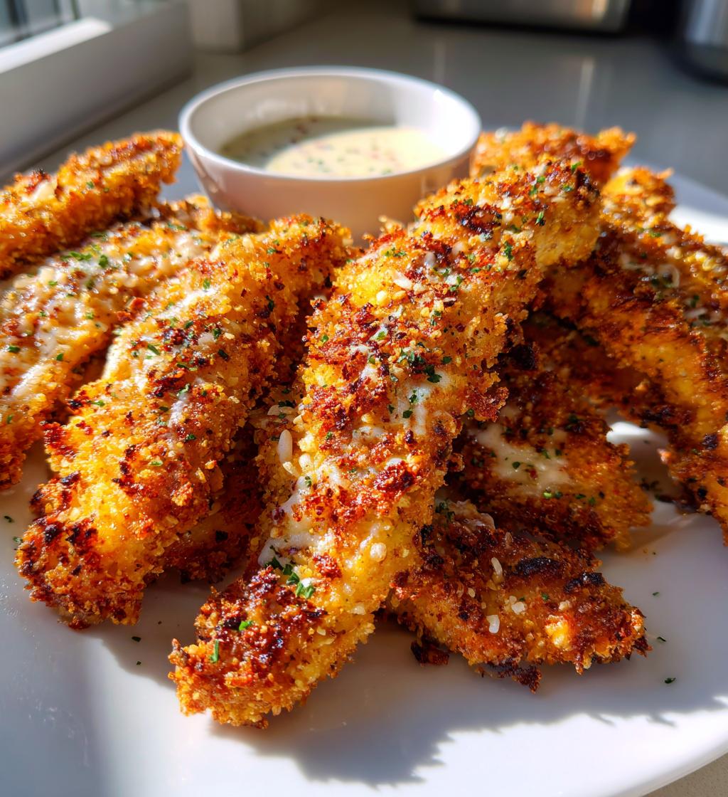 low carb baked chicken tenders - detail 1