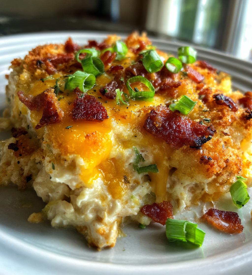 low carb crack chicken casserole - detail 1