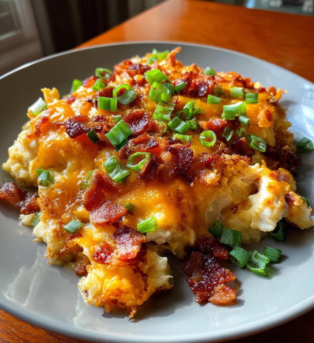 low carb crack chicken casserole
