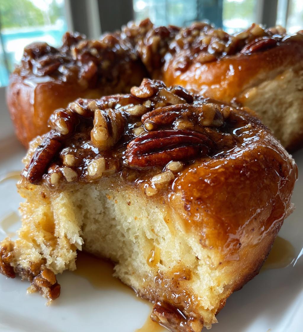 maple pecan sticky buns - detail 1