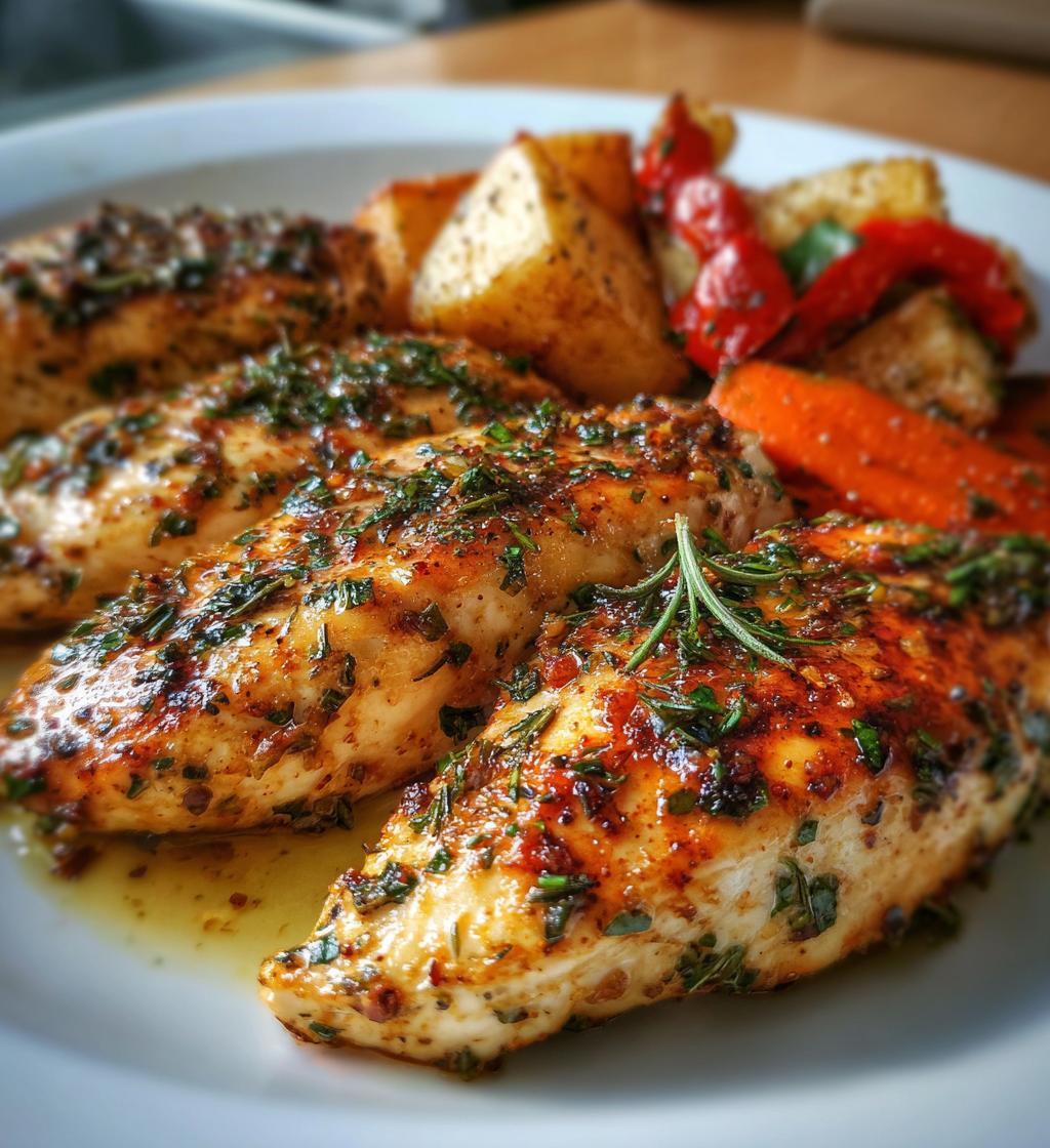 mediterranean chicken - detail 1