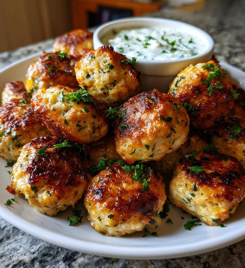 mediterranean chicken meatballs recipe - detail 1