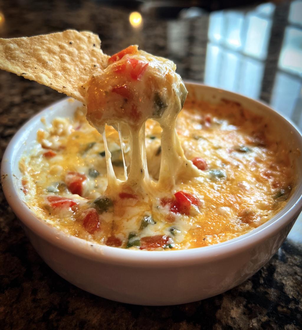 mexican restaurant cheese dip - detail 1