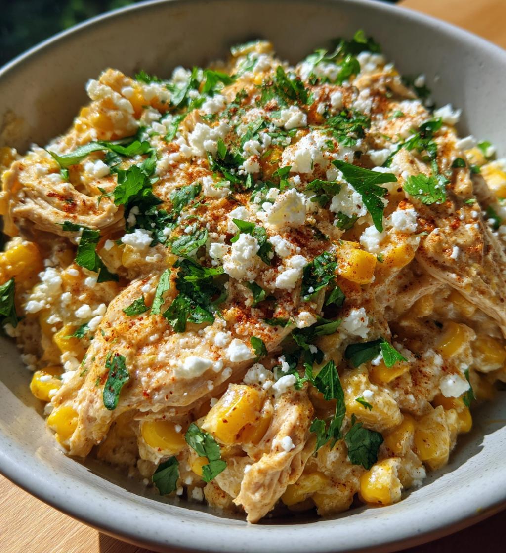 mexican street corn chicken