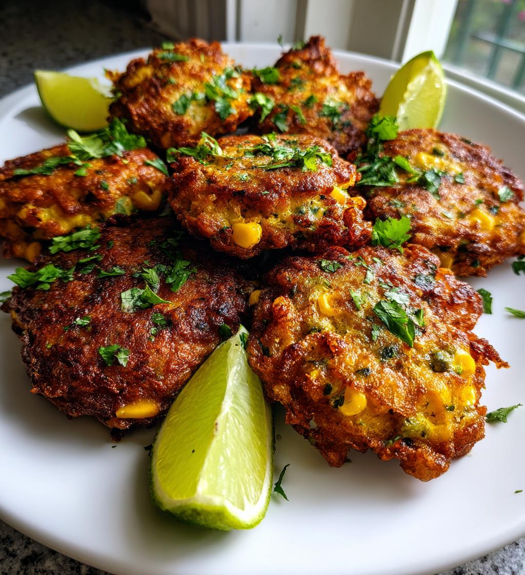 mexican street corn fritters
