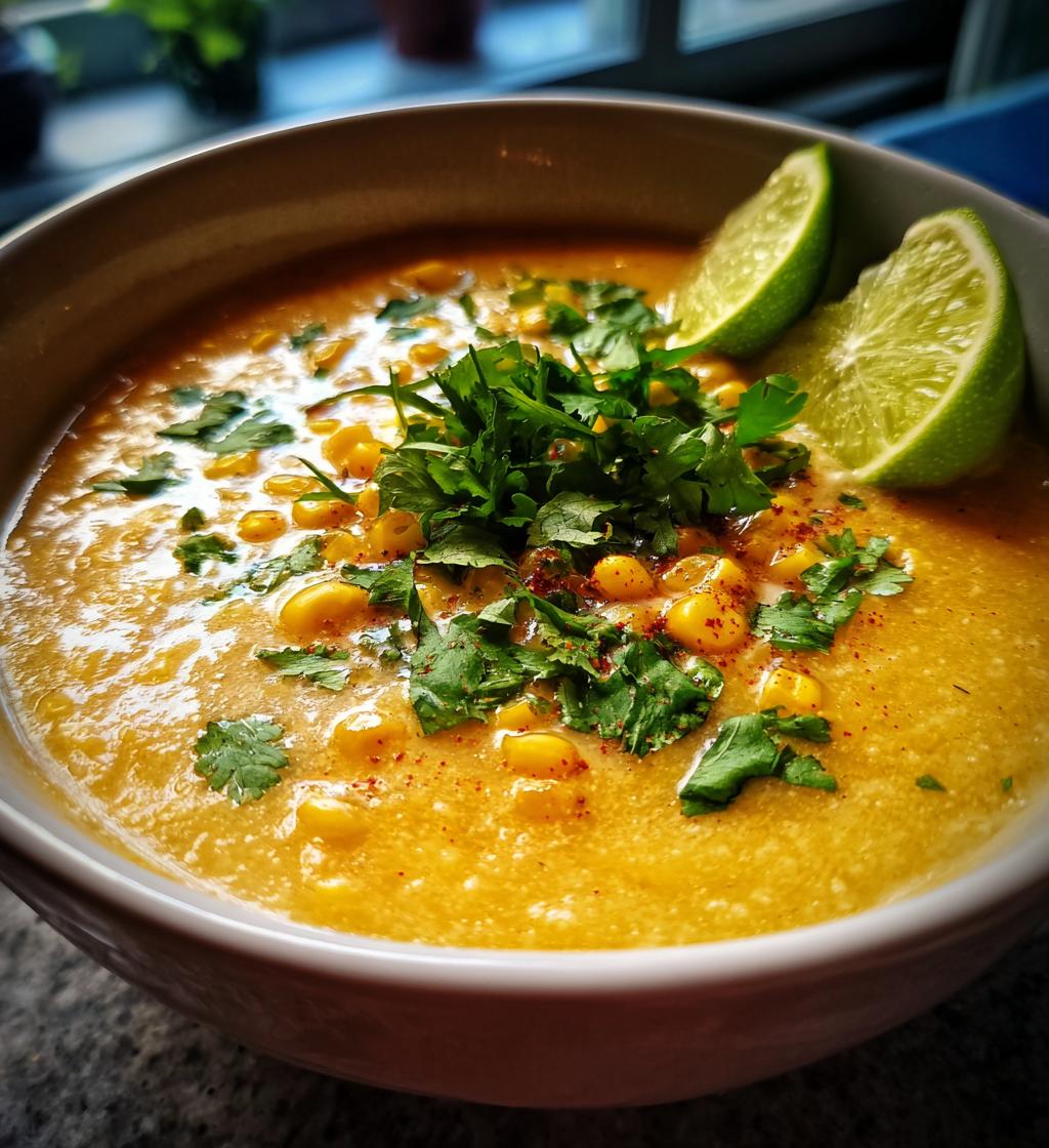 mexican street corn soup 2 - detail 1