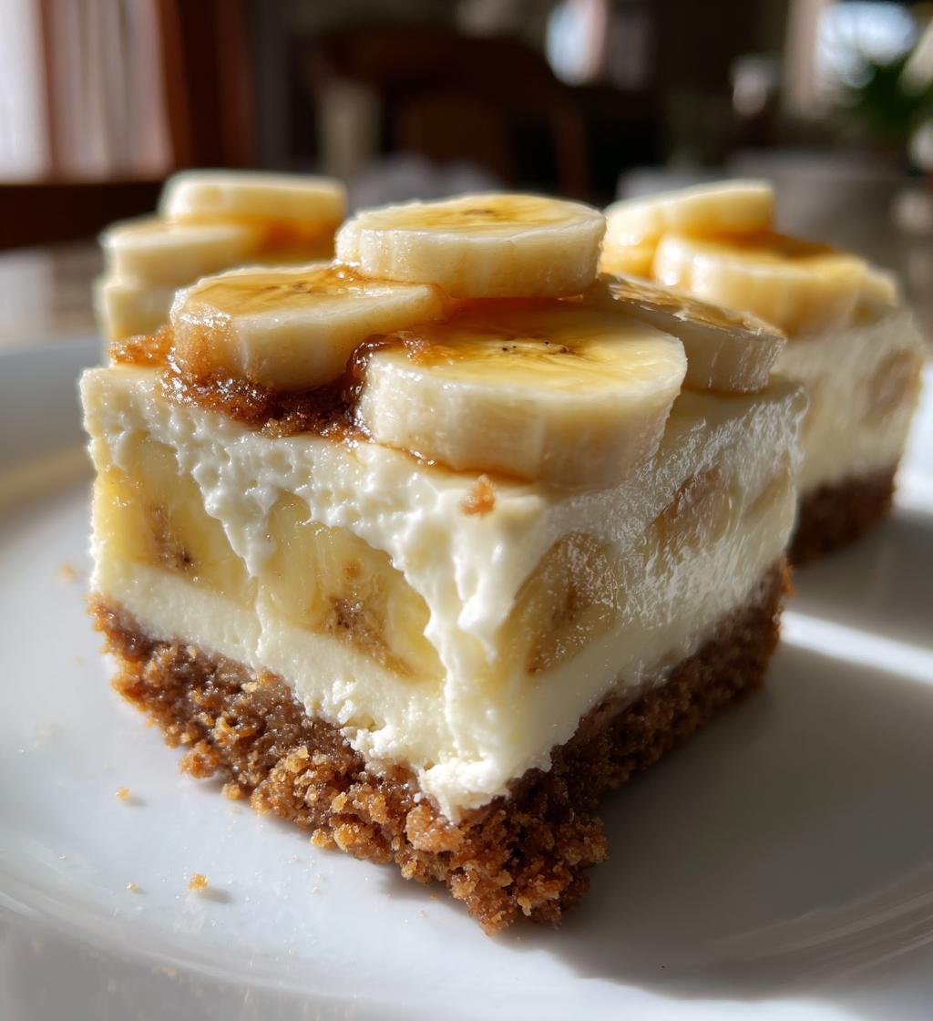 mini banana pudding cheesecakes - detail 1
