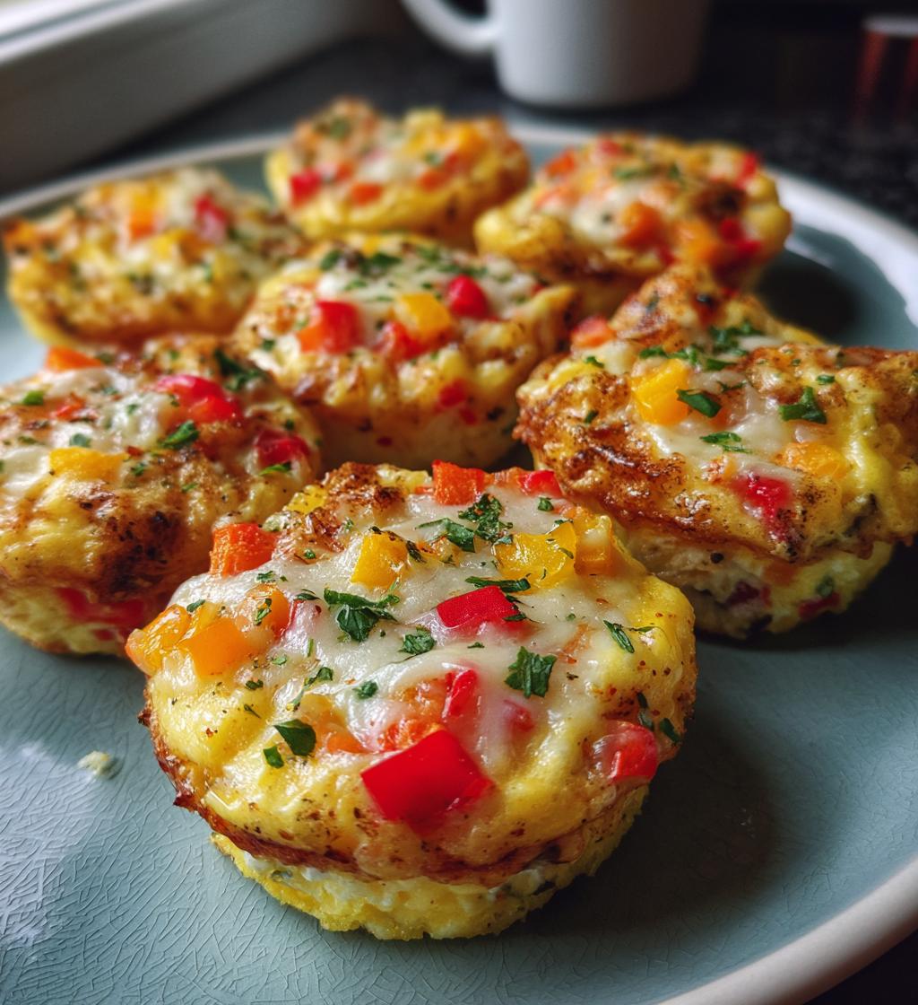 mini breakfast omelets