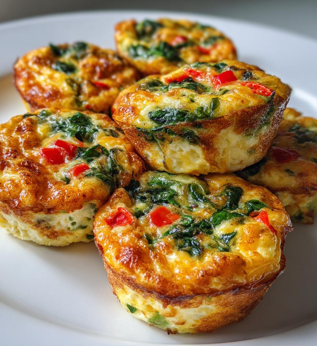 mini frittata muffins - detail 1
