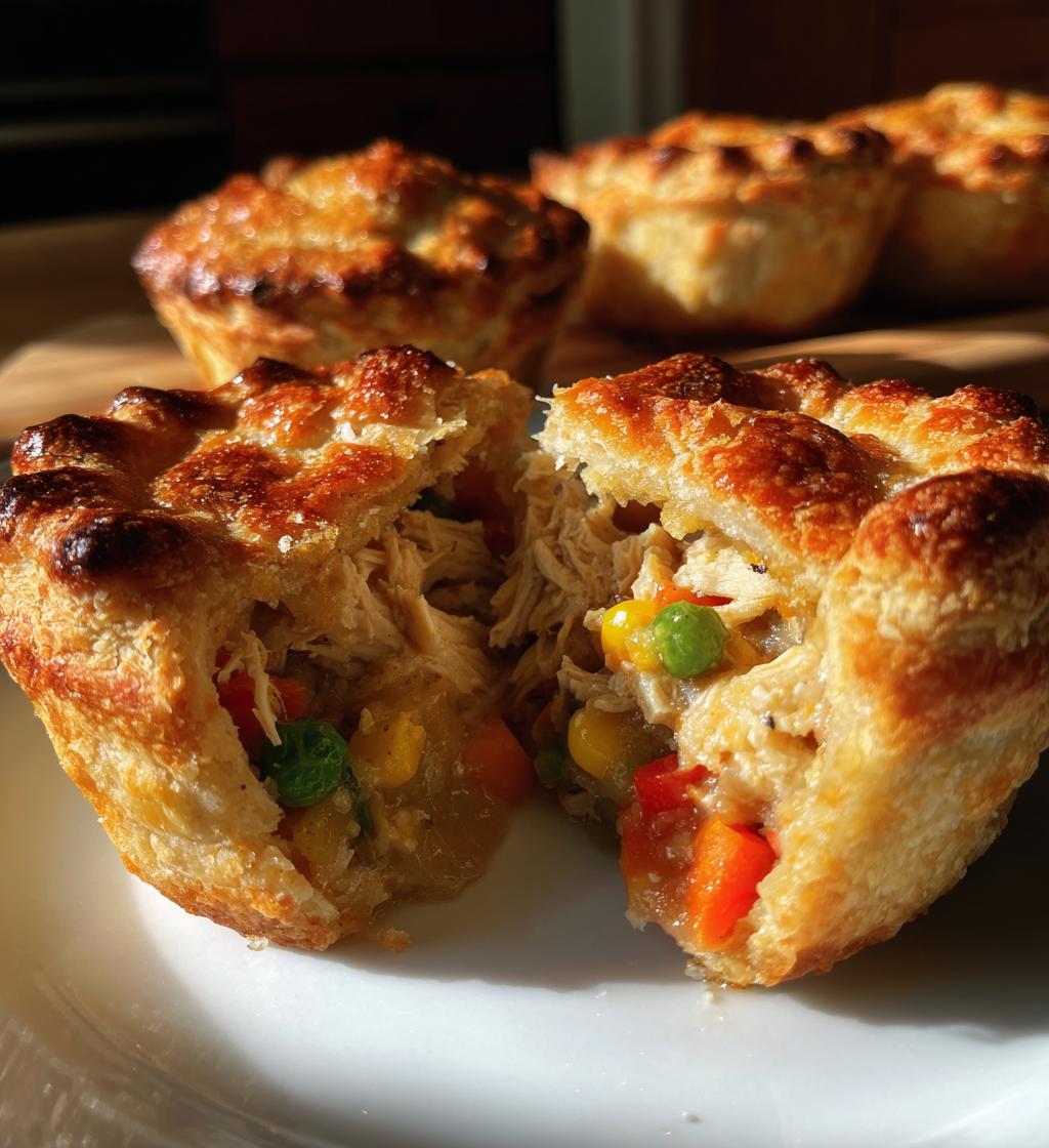 mini pot pies - detail 1