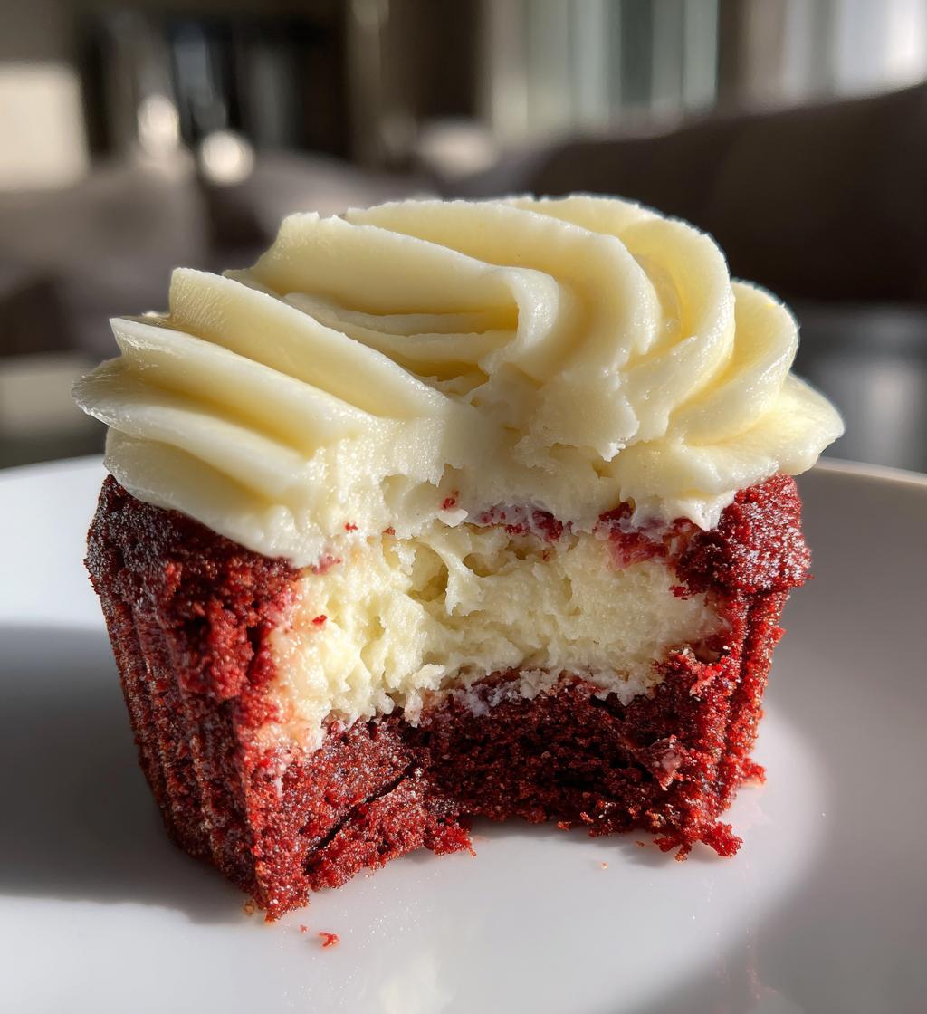 mini red velvet cheesecake - detail 1