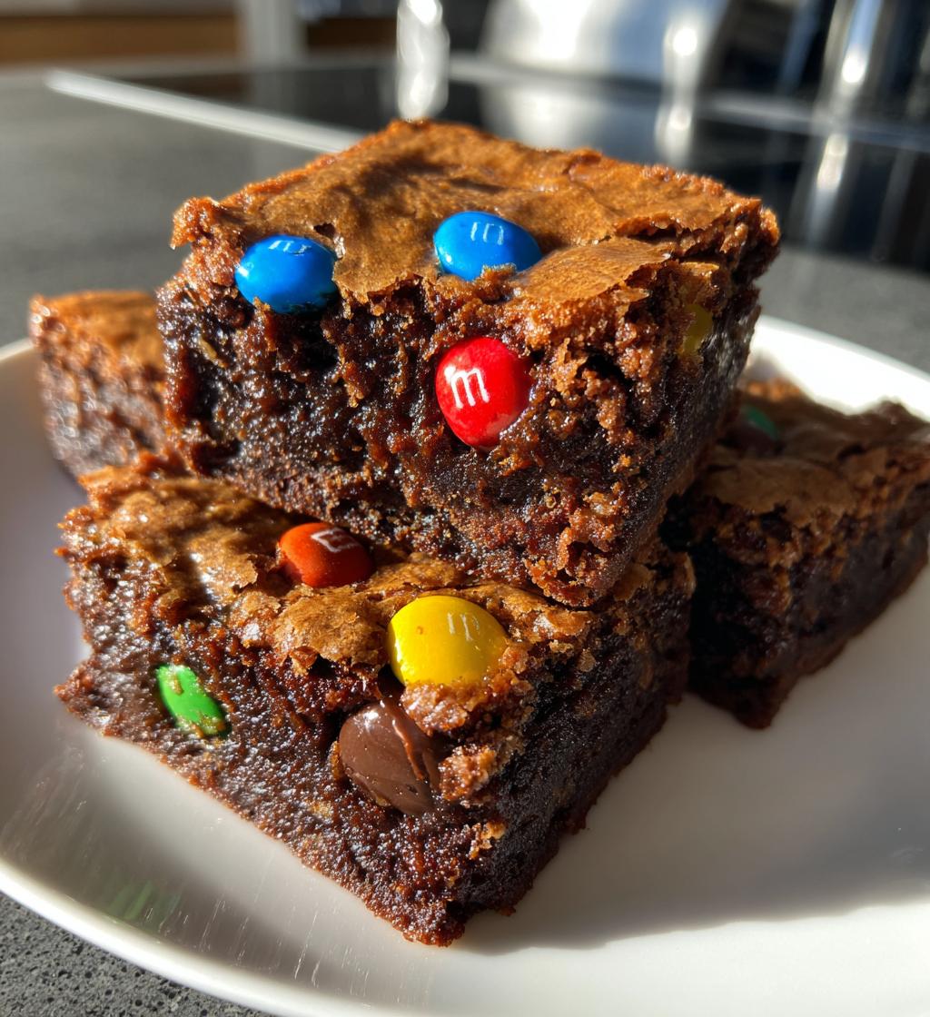 mms brownies - detail 1