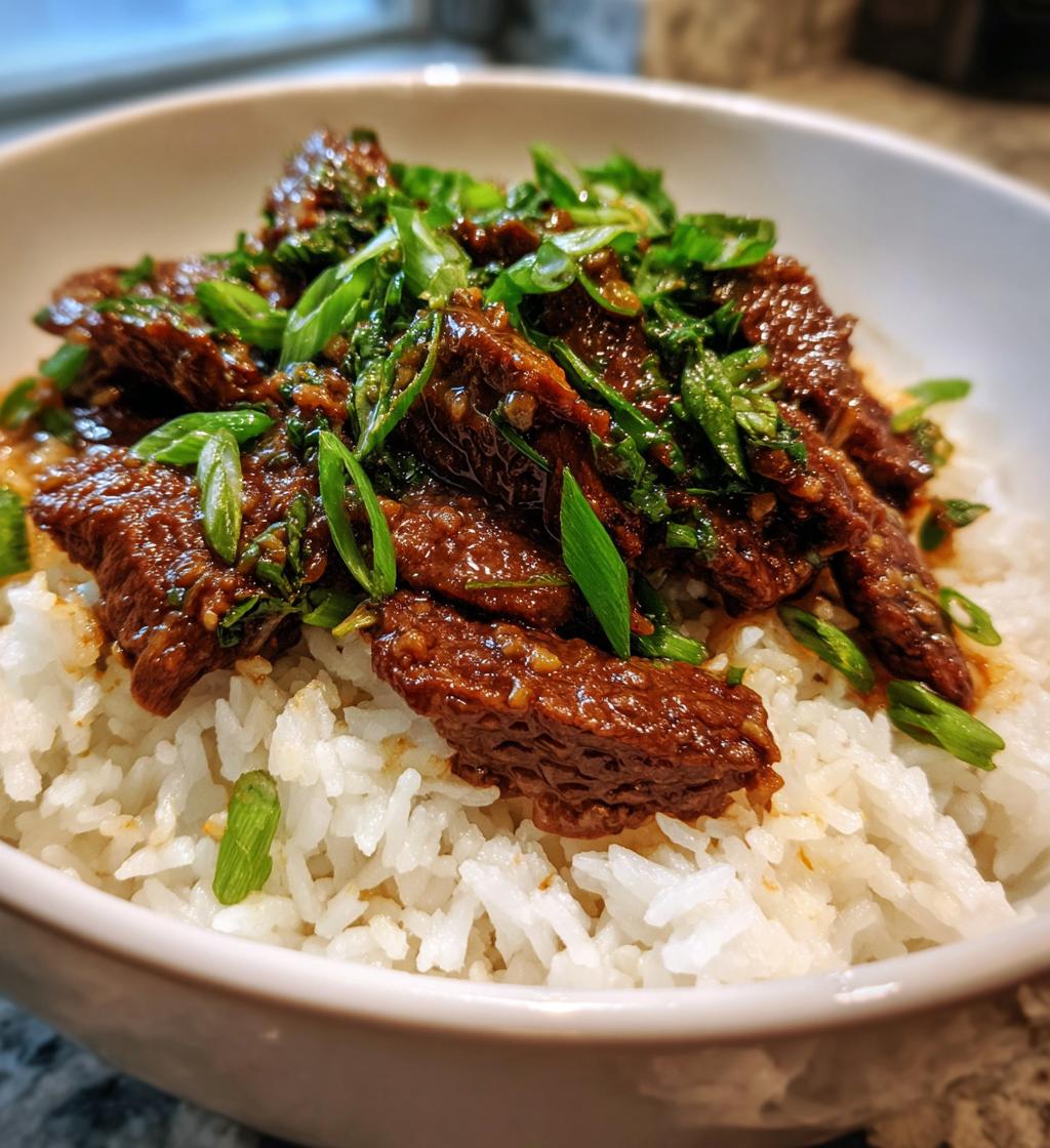 mongolian beef recipe - detail 1