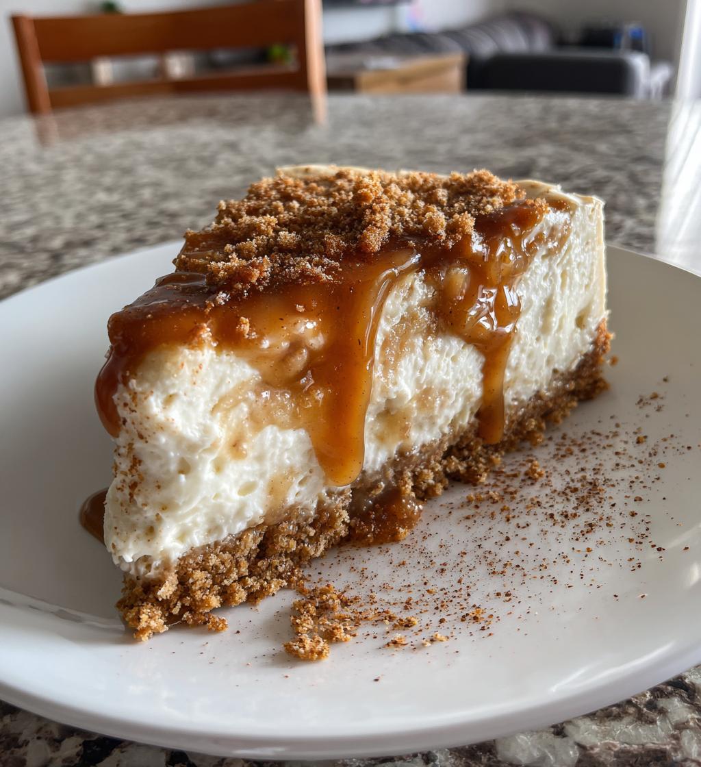 no bake apple pie cheesecake