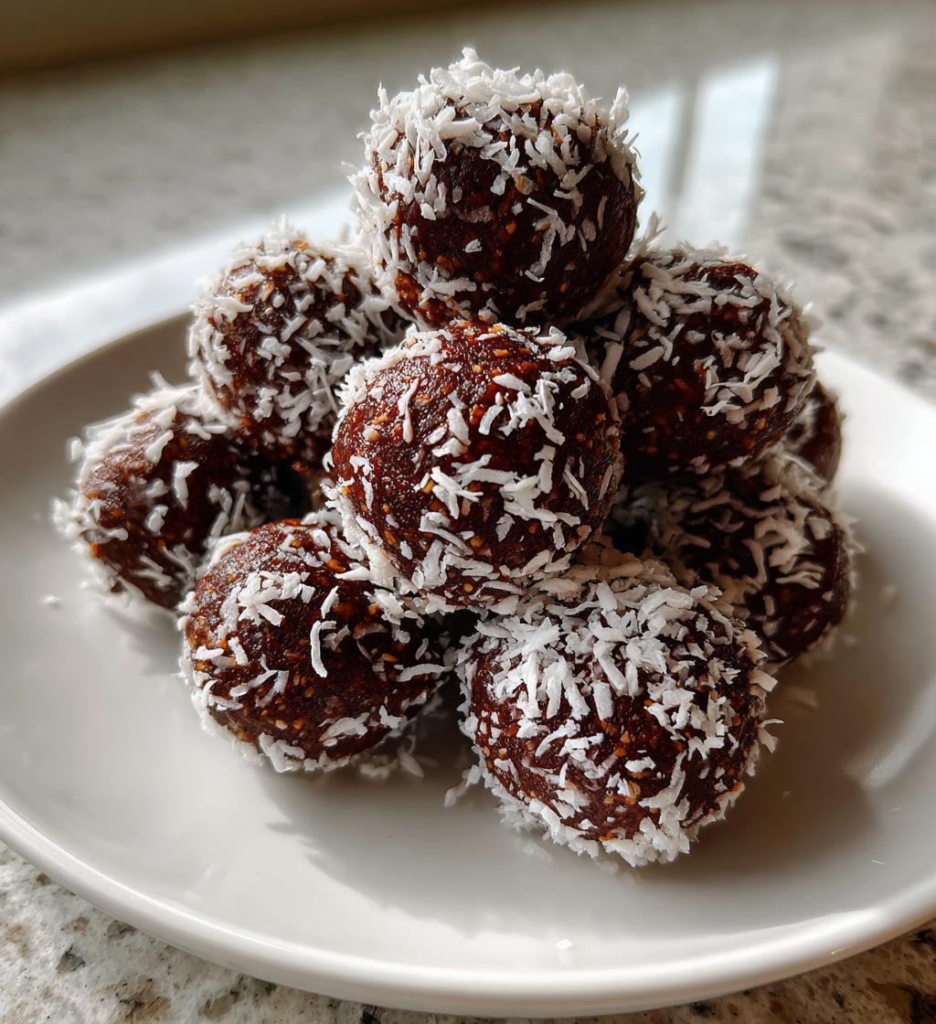 no bake brownie bites - detail 1