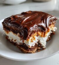 no bake chocolate eclair cake