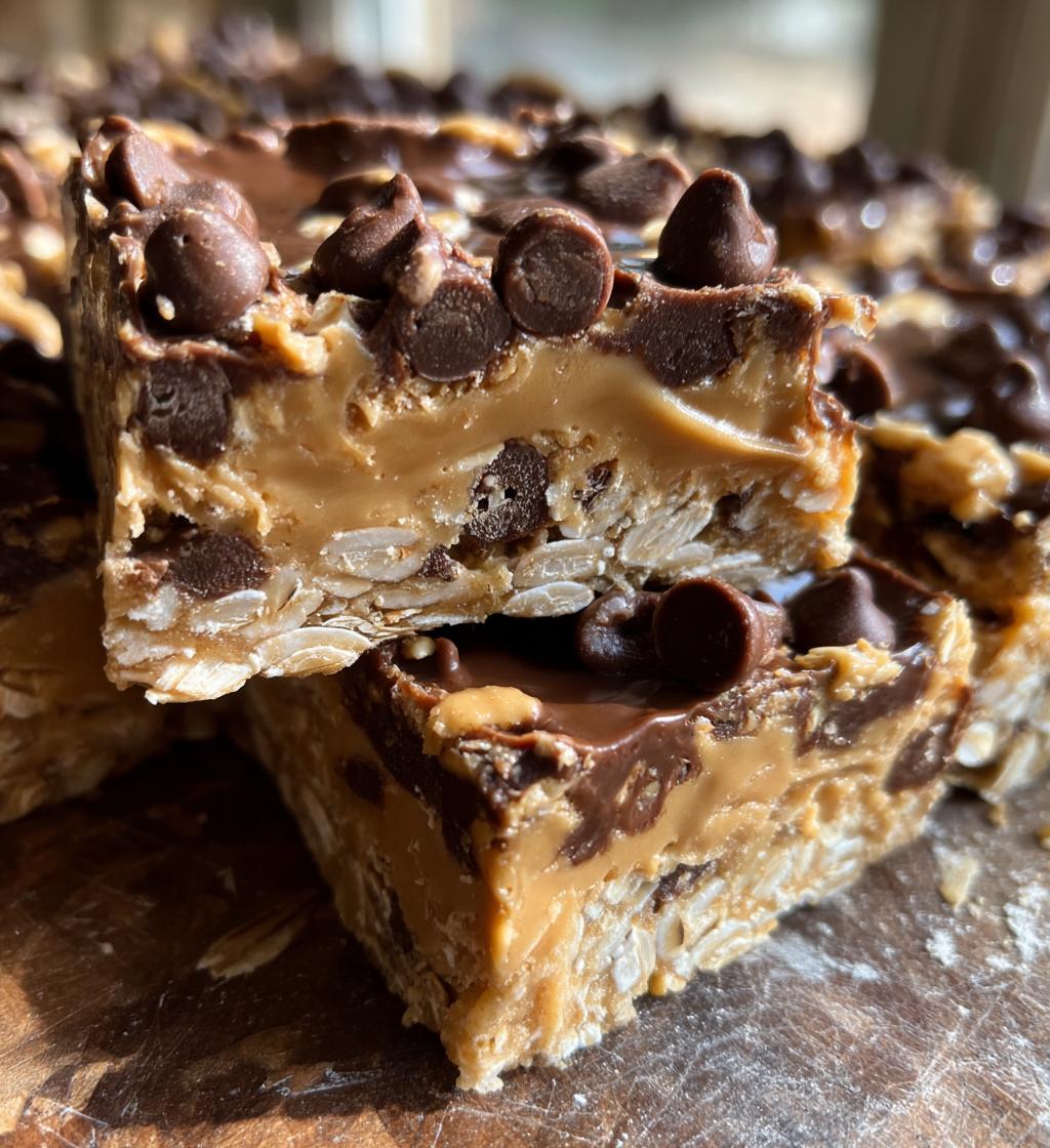 no bake mm cookie dough bars - detail 1