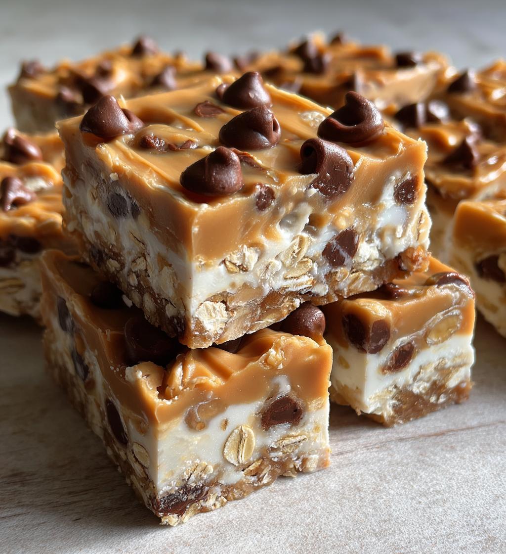 no bake mm cookie dough bars