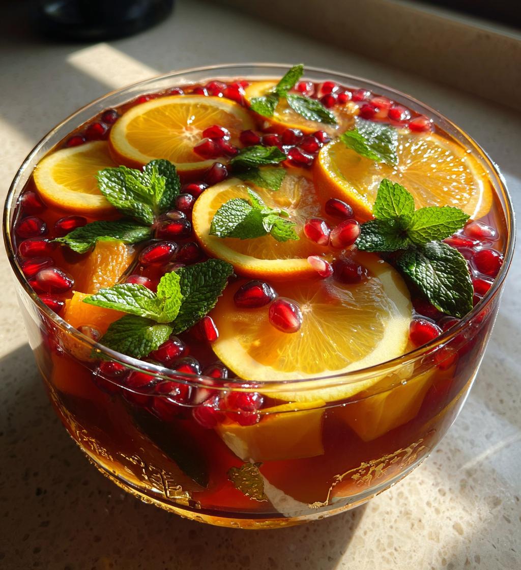 non alcoholic christmas punch