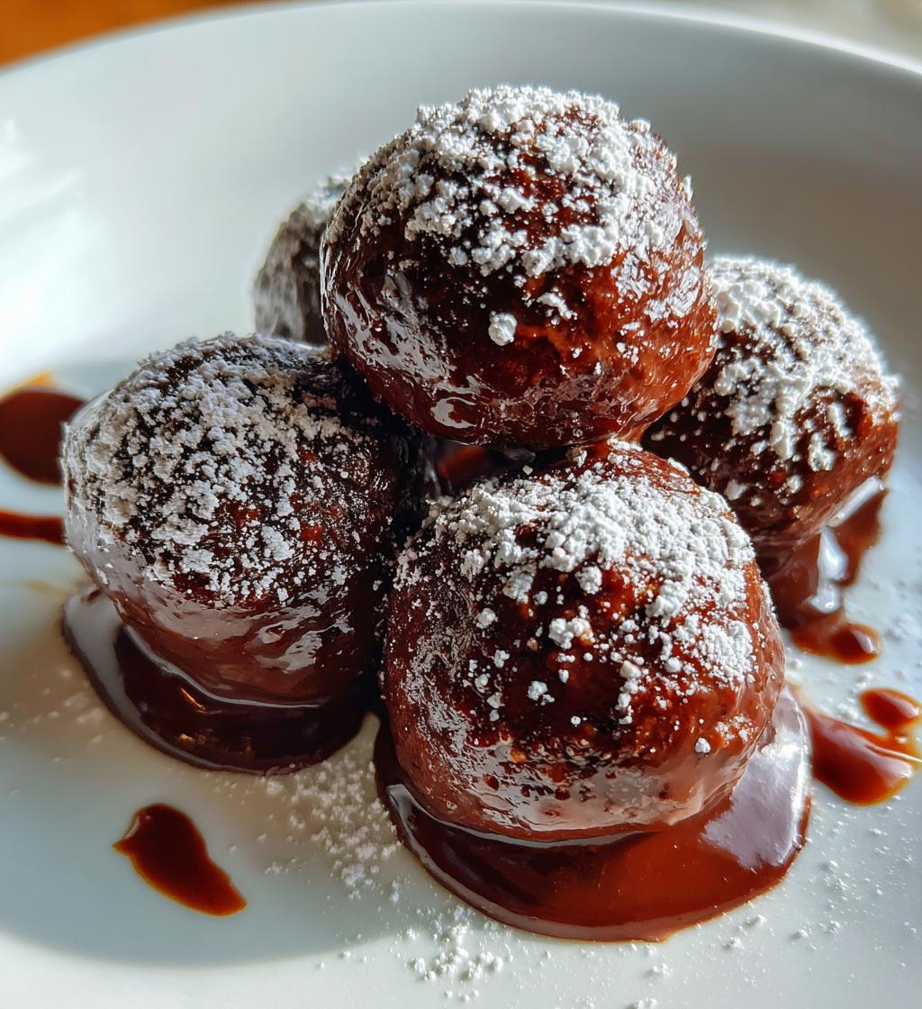 nutella truffles - detail 1