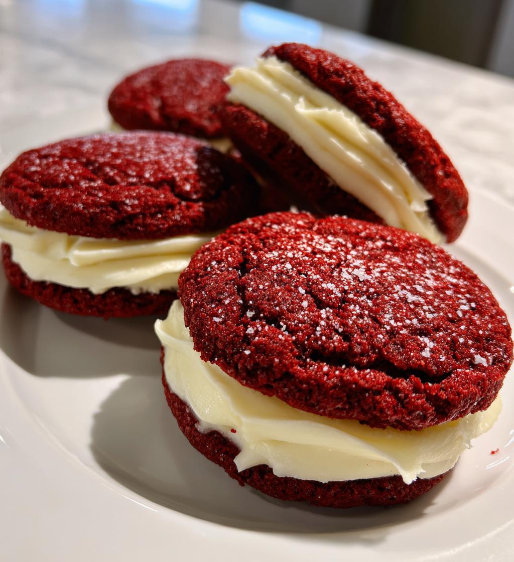 nyc red velvet cookies - detail 1