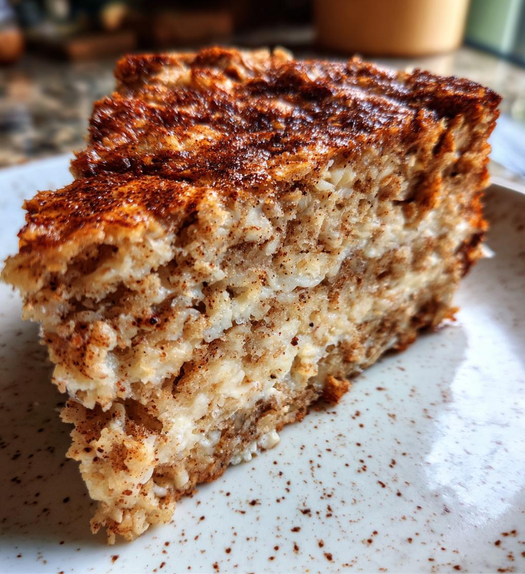 old fashioned oatmeal cake