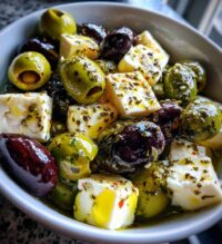 olives and cheese