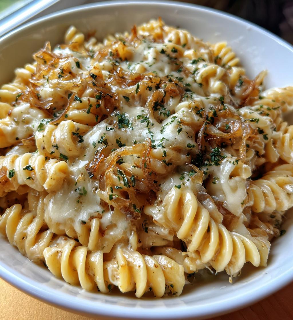 one pot french onion pasta