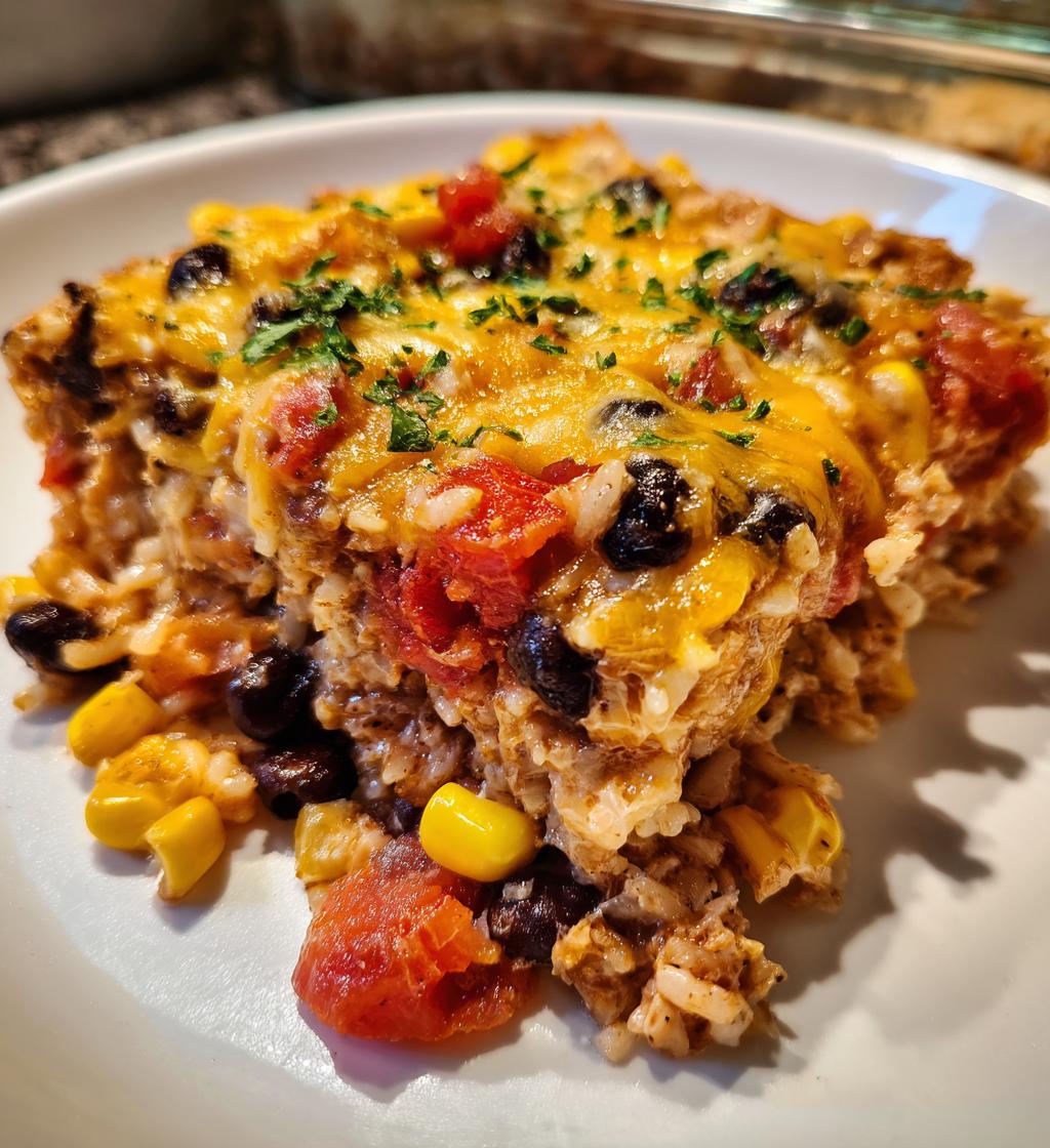 one pot mexican rice casserole