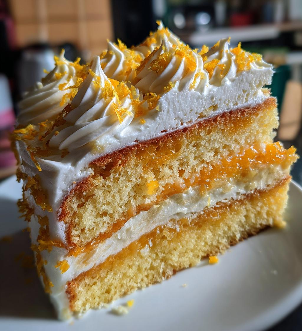 orange creamsicle cake recipe - detail 1
