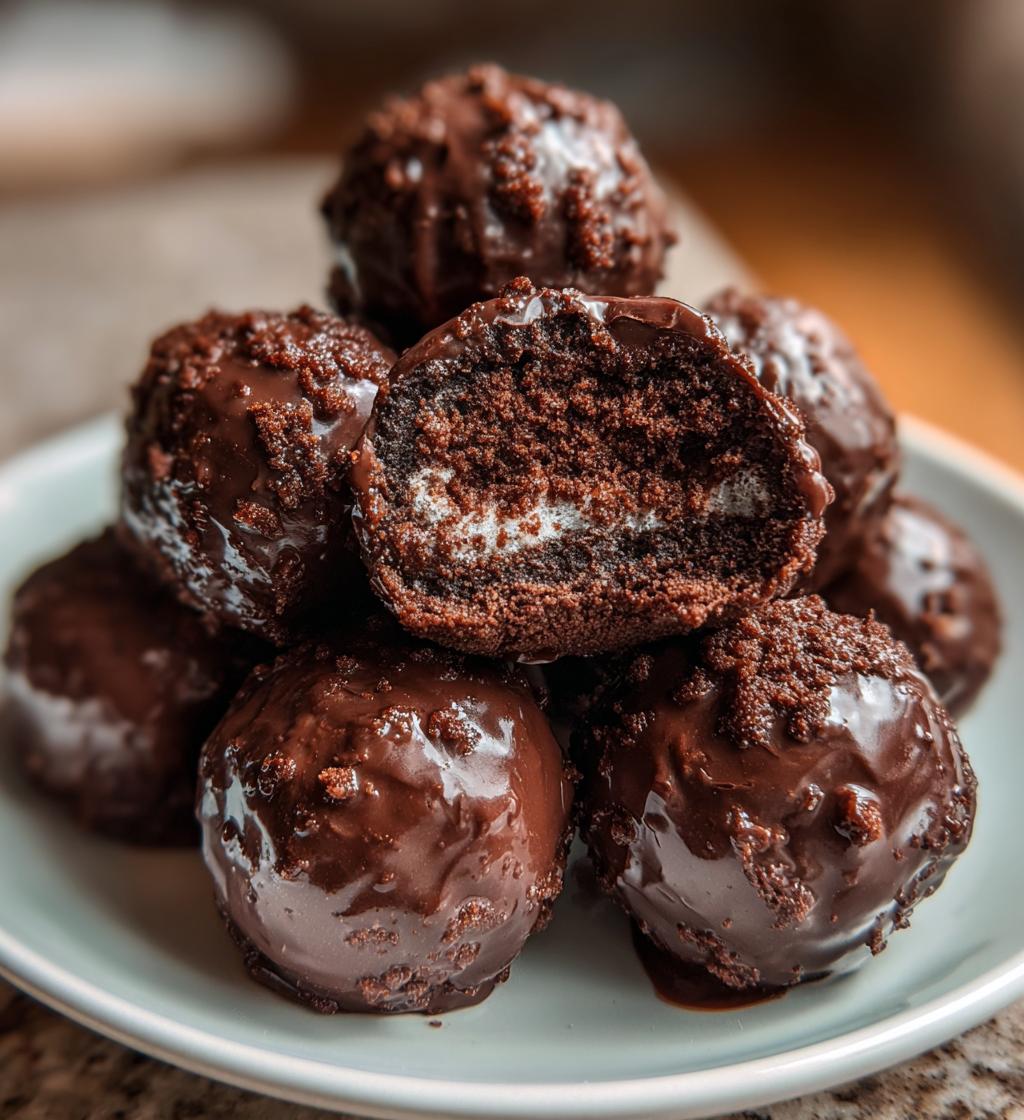 oreo cake balls - detail 1