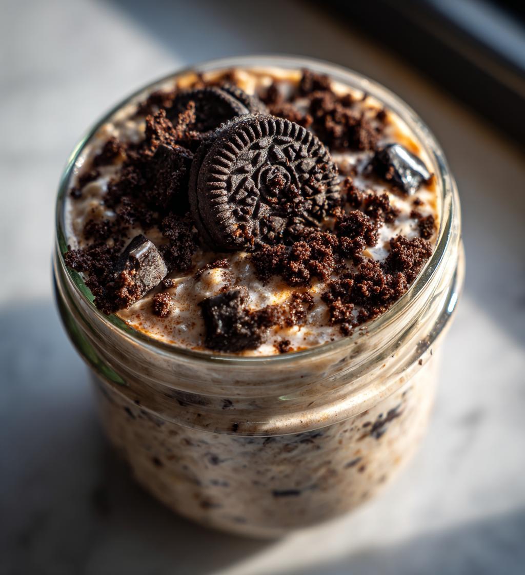 oreo overnight oats