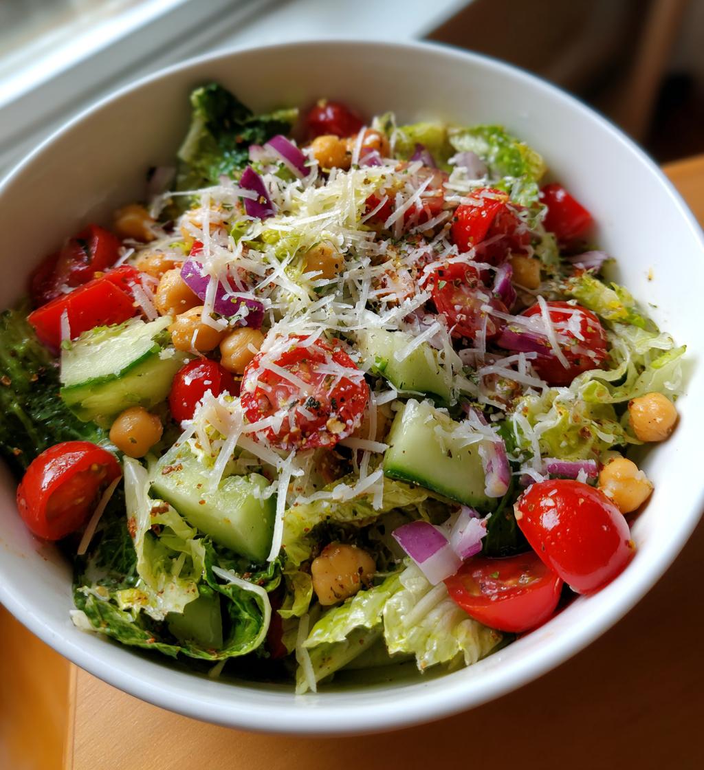 parmesan chopped salad - detail 1