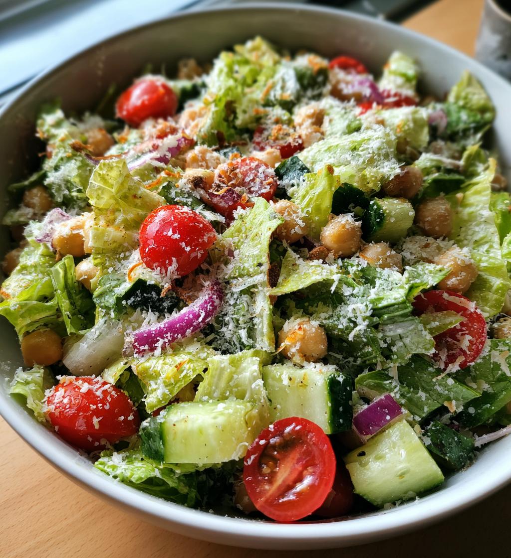 parmesan chopped salad