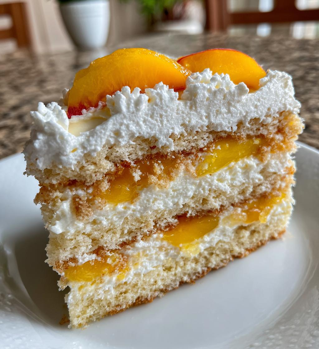 peach shortcake - detail 1