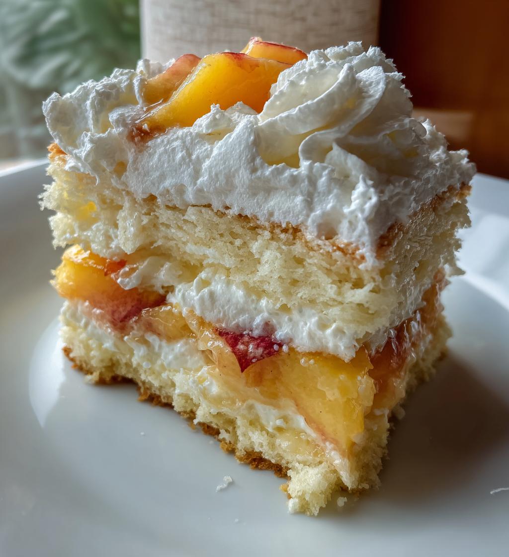 peach shortcake