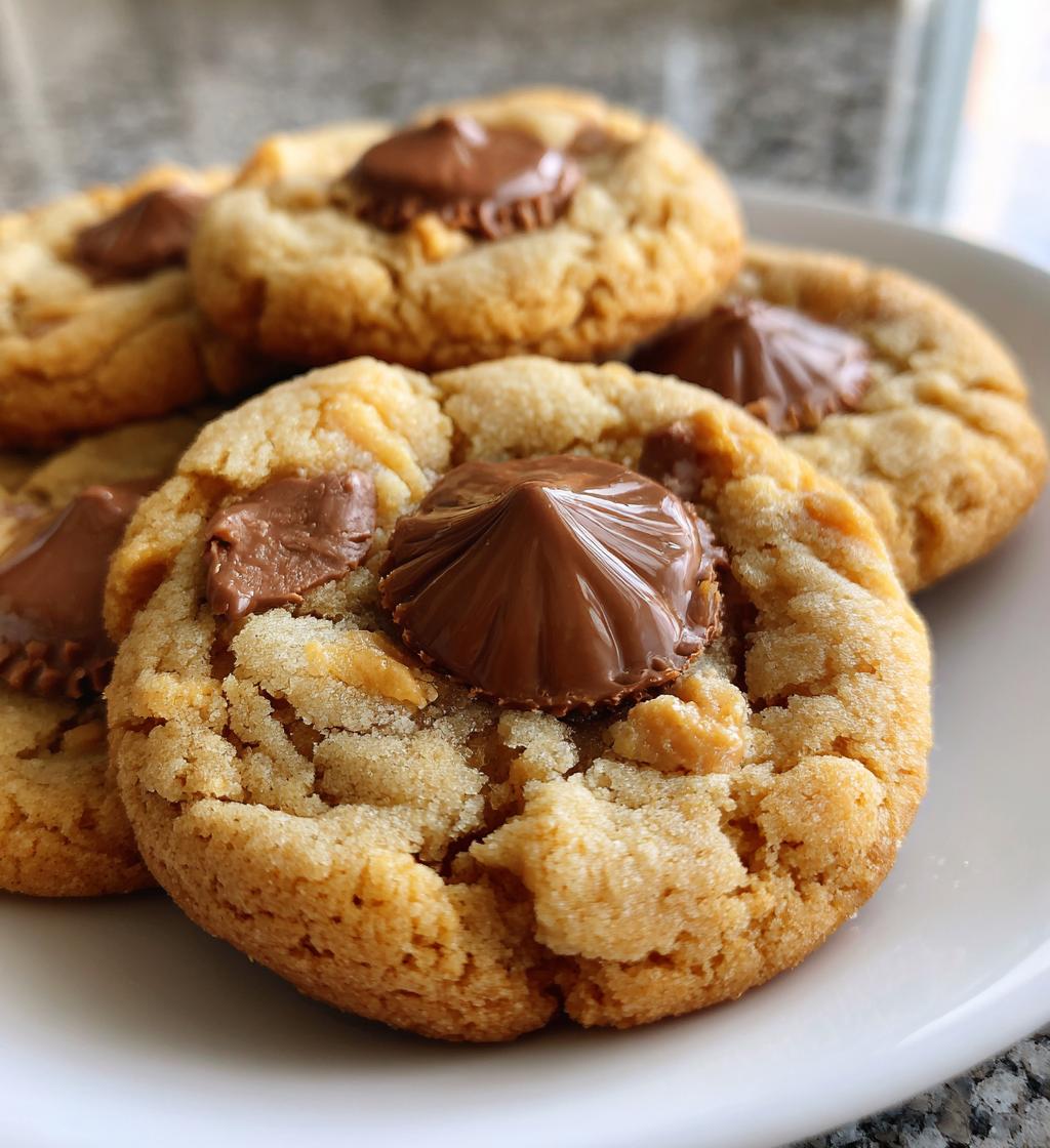 peanut butter cup christmas cookies
