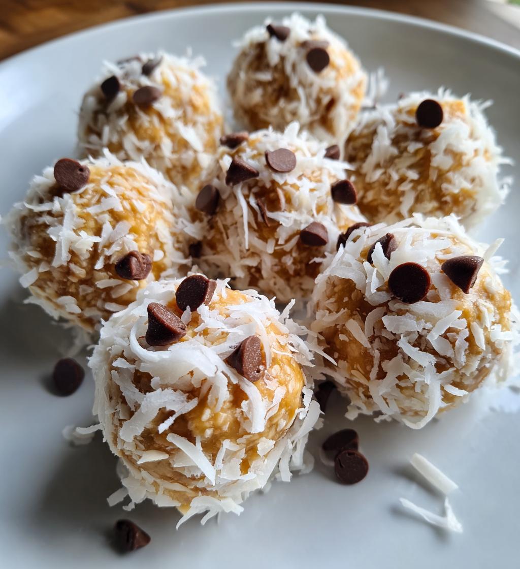 peanut butter snowballs - detail 1
