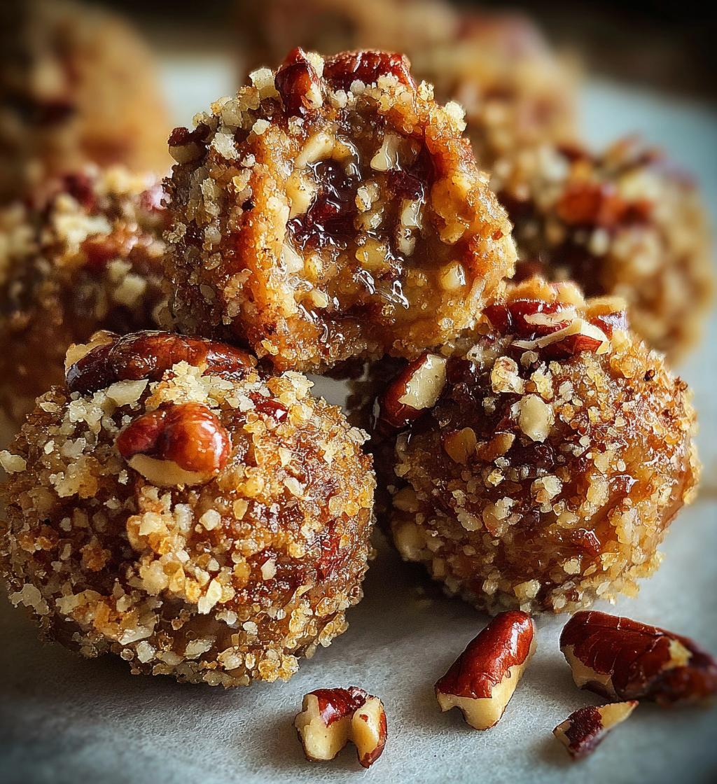 pecan pie balls no bake - detail 1