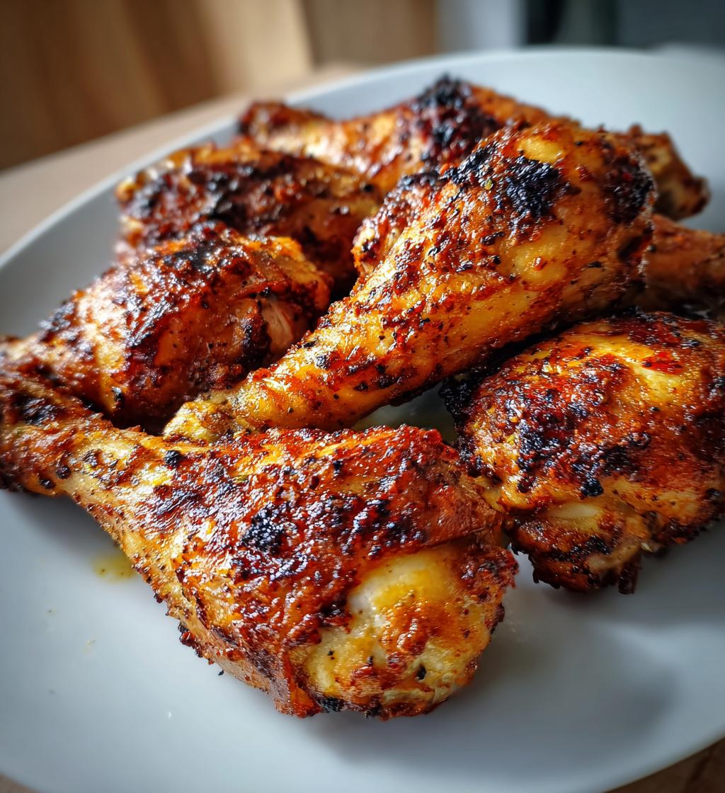 perfect air fryer chicken drumsticks recipe - detail 1