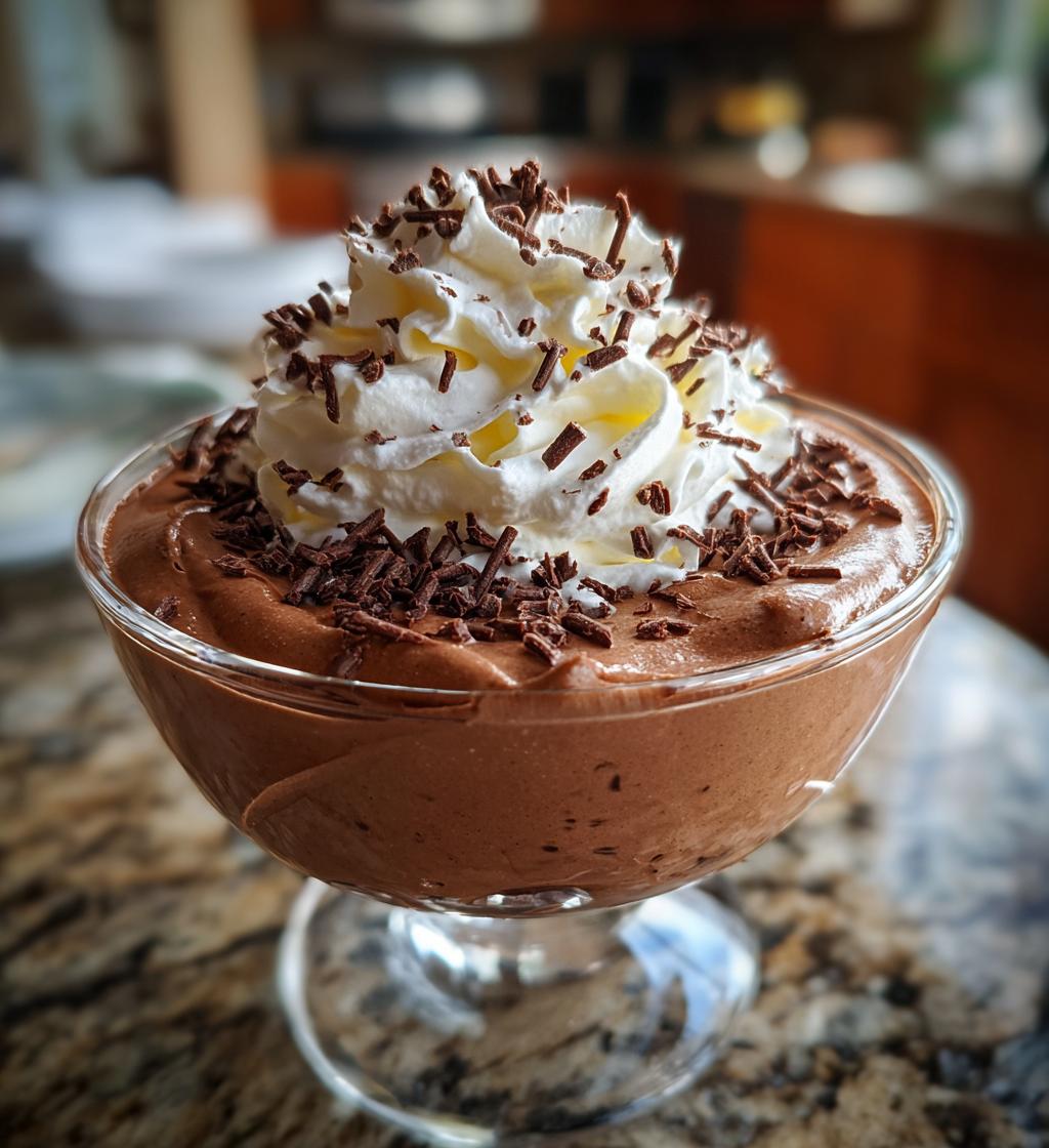 perfect chocolate mousse - detail 1