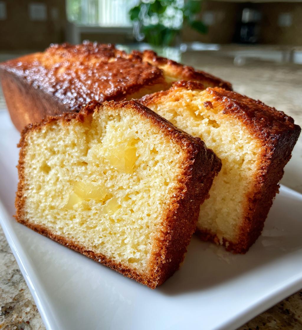 pineapple cream cheese pound cake