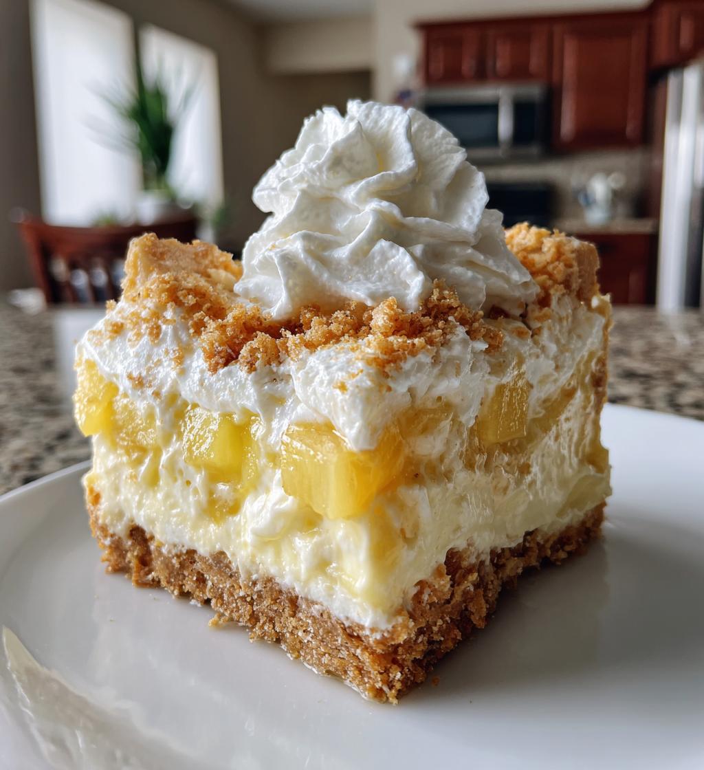 pineapple dream dessert - detail 1