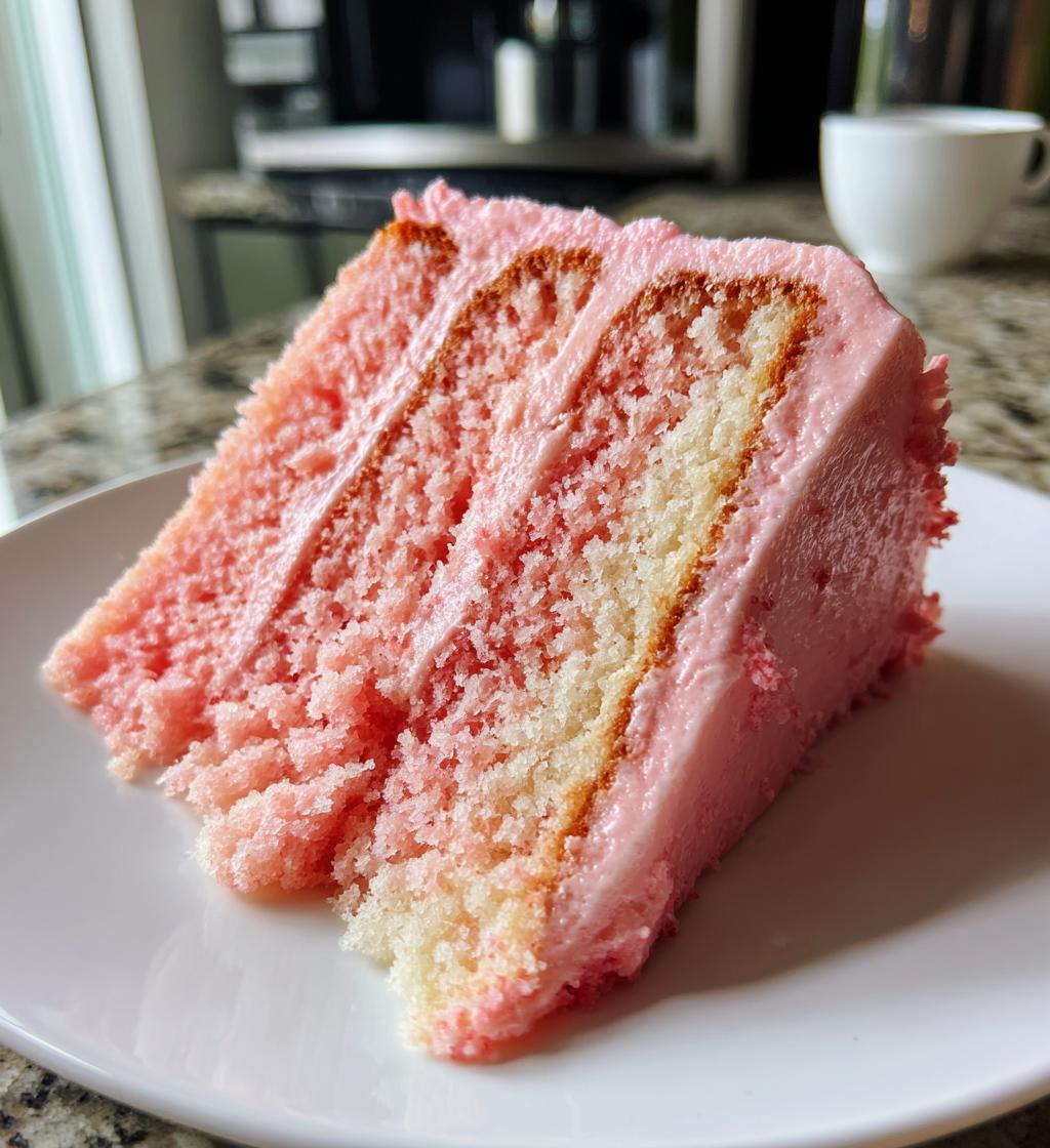 pink champagne cake recipe