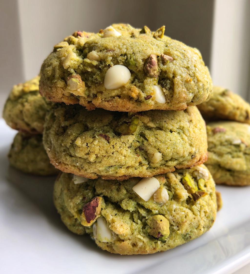 pistachio pudding cookies