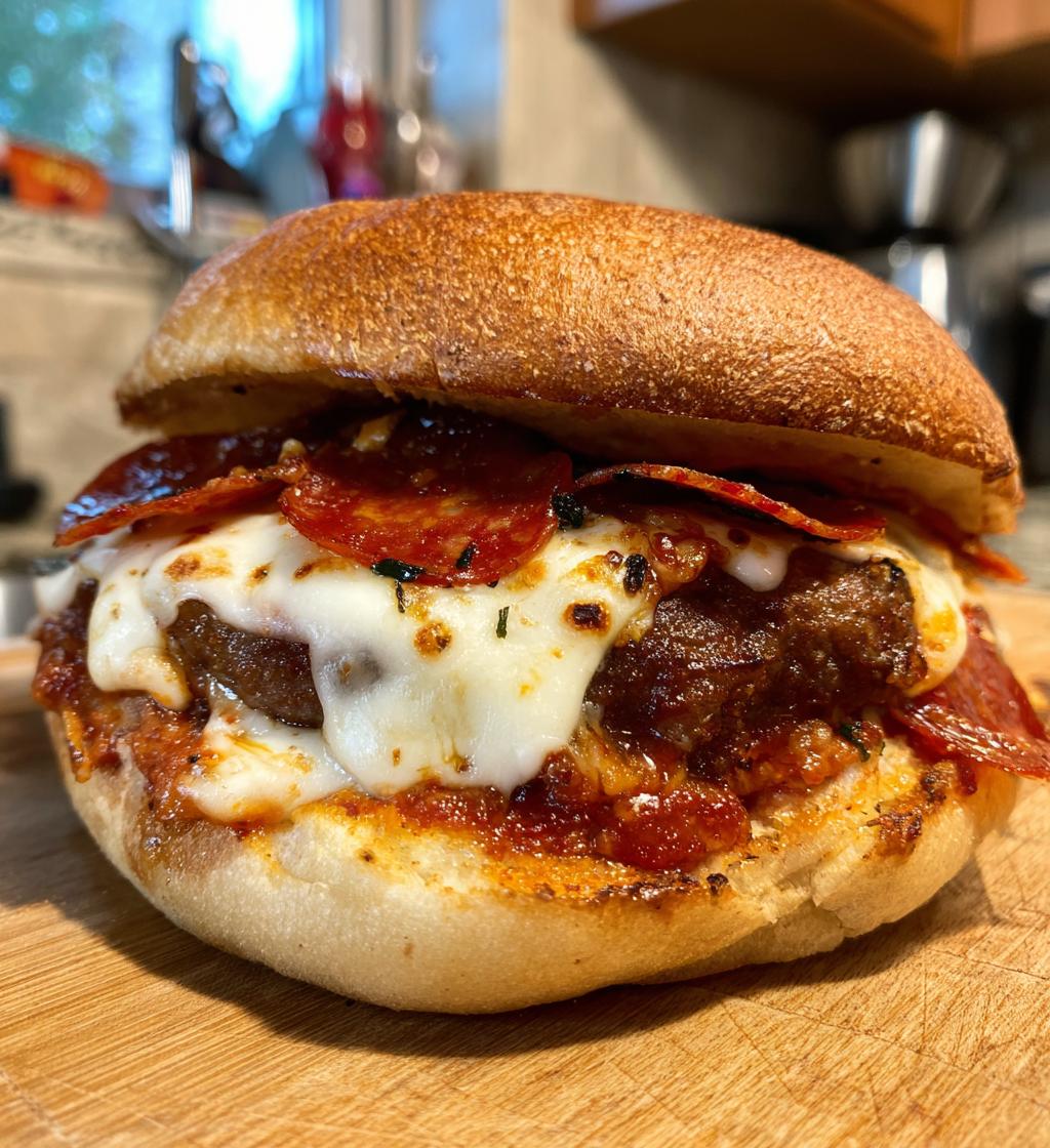 pizza burgers - detail 1