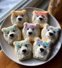 polar bear cookies