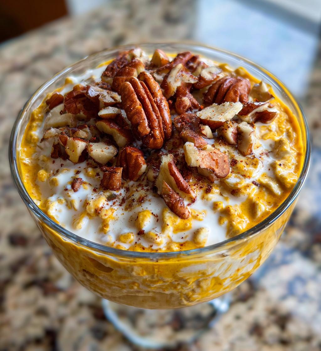 pumpkin pie overnight oats