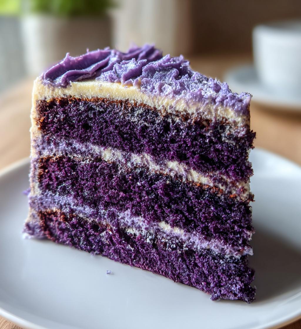 purple velvet cake recipe